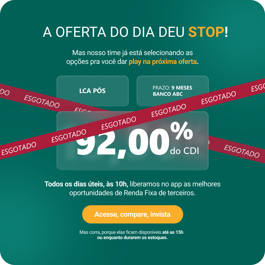 Descanso Oferta do dia 27 de junho
